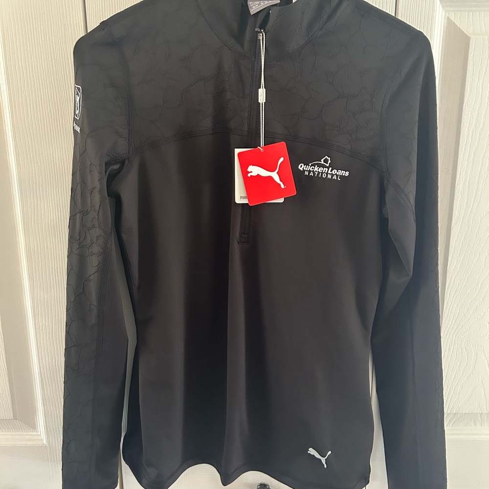 Puma Black quarter zip